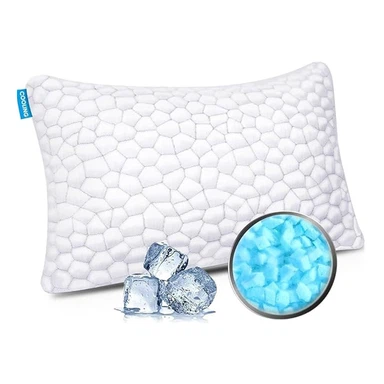 หมอนเมมโมรีโฟมแบบฝอยเพื่อความเย็นสบาย